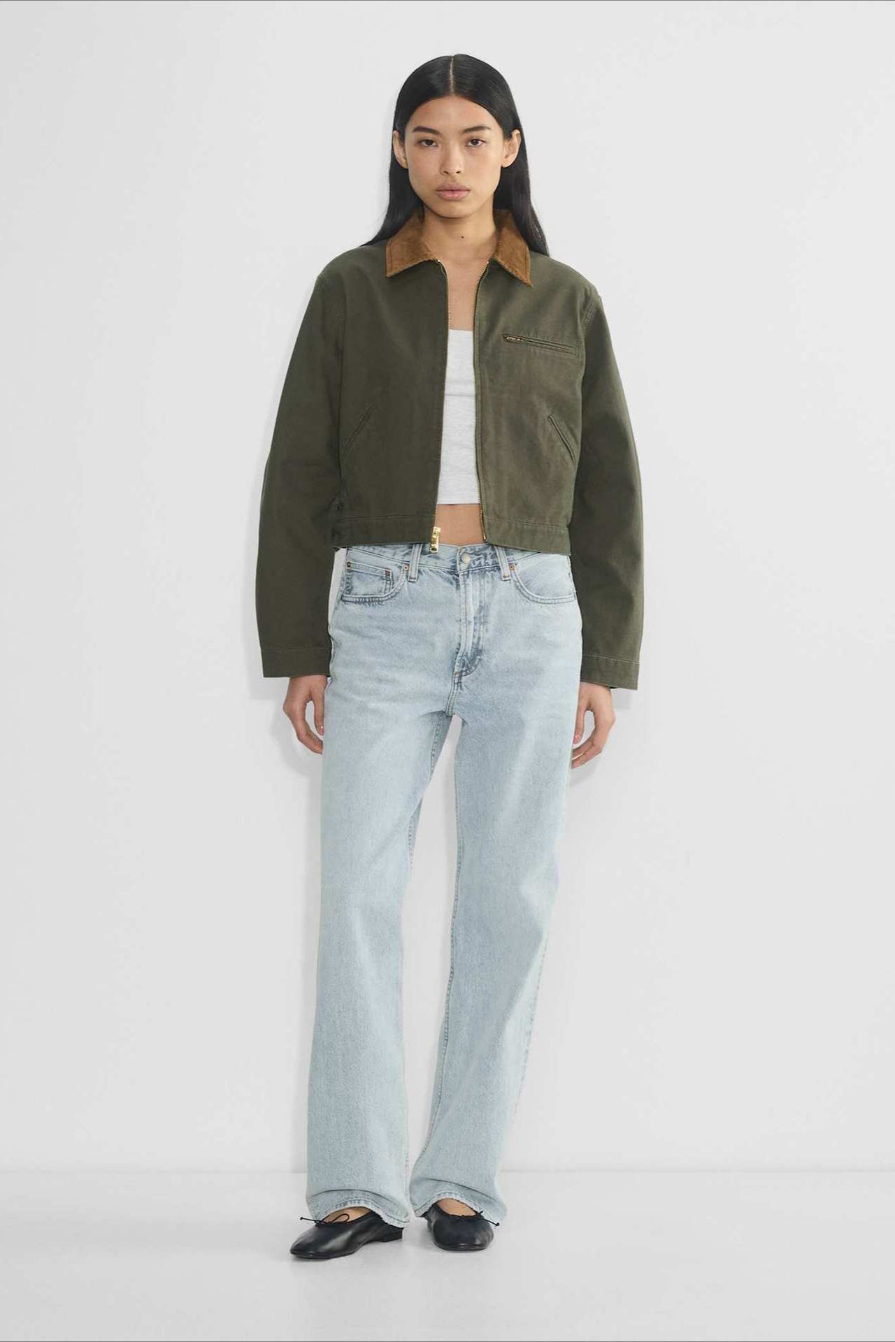 American Vintage Utility Cropped Coat Secondary image