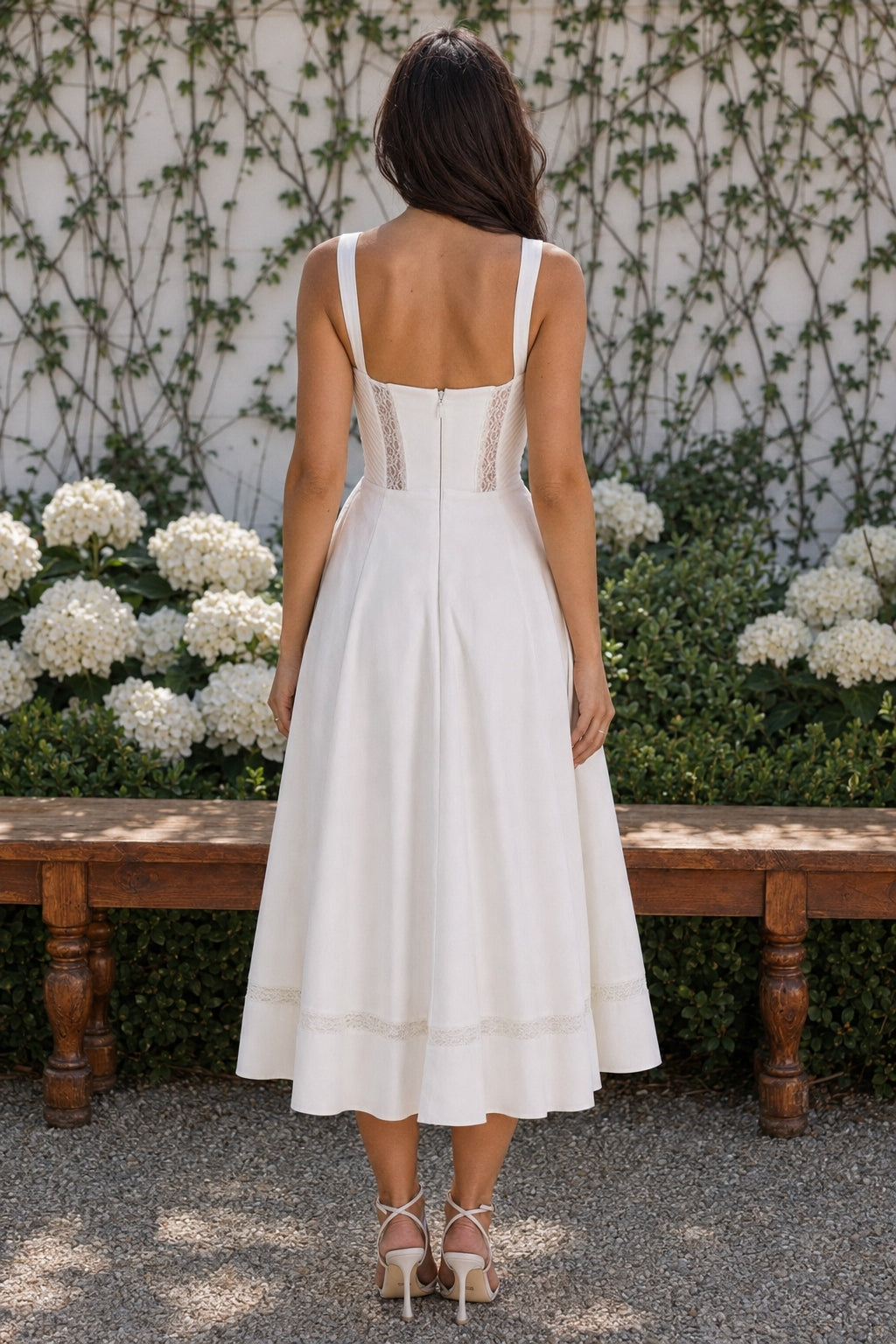 Ditsy Floral Slim Fit Slip Dress Secondary image