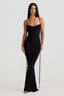 Solid Color Bodycon Slip Party Dress