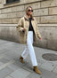 Casual Solid Bomber Jacket