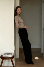 Everyday Long Graceful Sleeve Knit Top