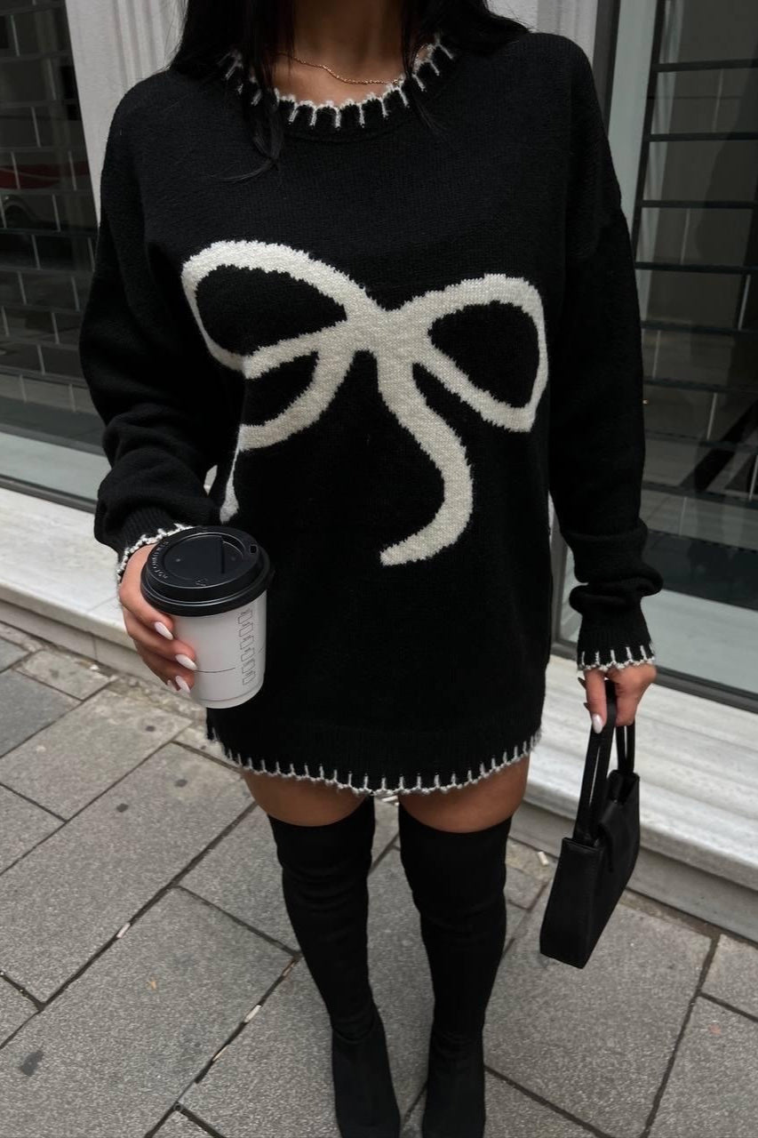Pullover Bow Detail Sweater Main image