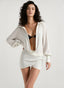 Sexy Sheer Long Sleeve Cover Up
