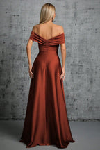 Off-Shoulder Slim-Fit Cocktail Formal Dress