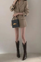 Elegant Pocket Office Blazer