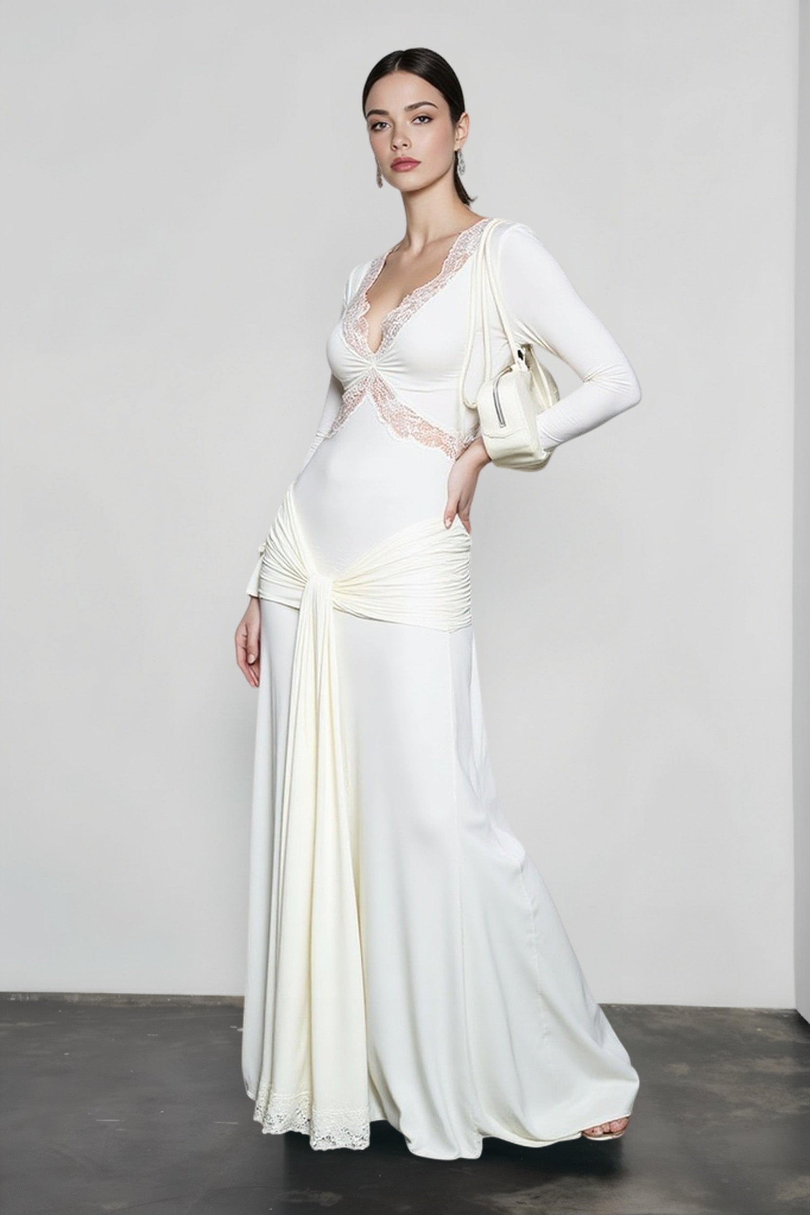 Flutter Sleeve Mermaid Hem Vacation Dress Main image