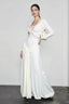 Flutter Sleeve Mermaid Hem Vacation Dress