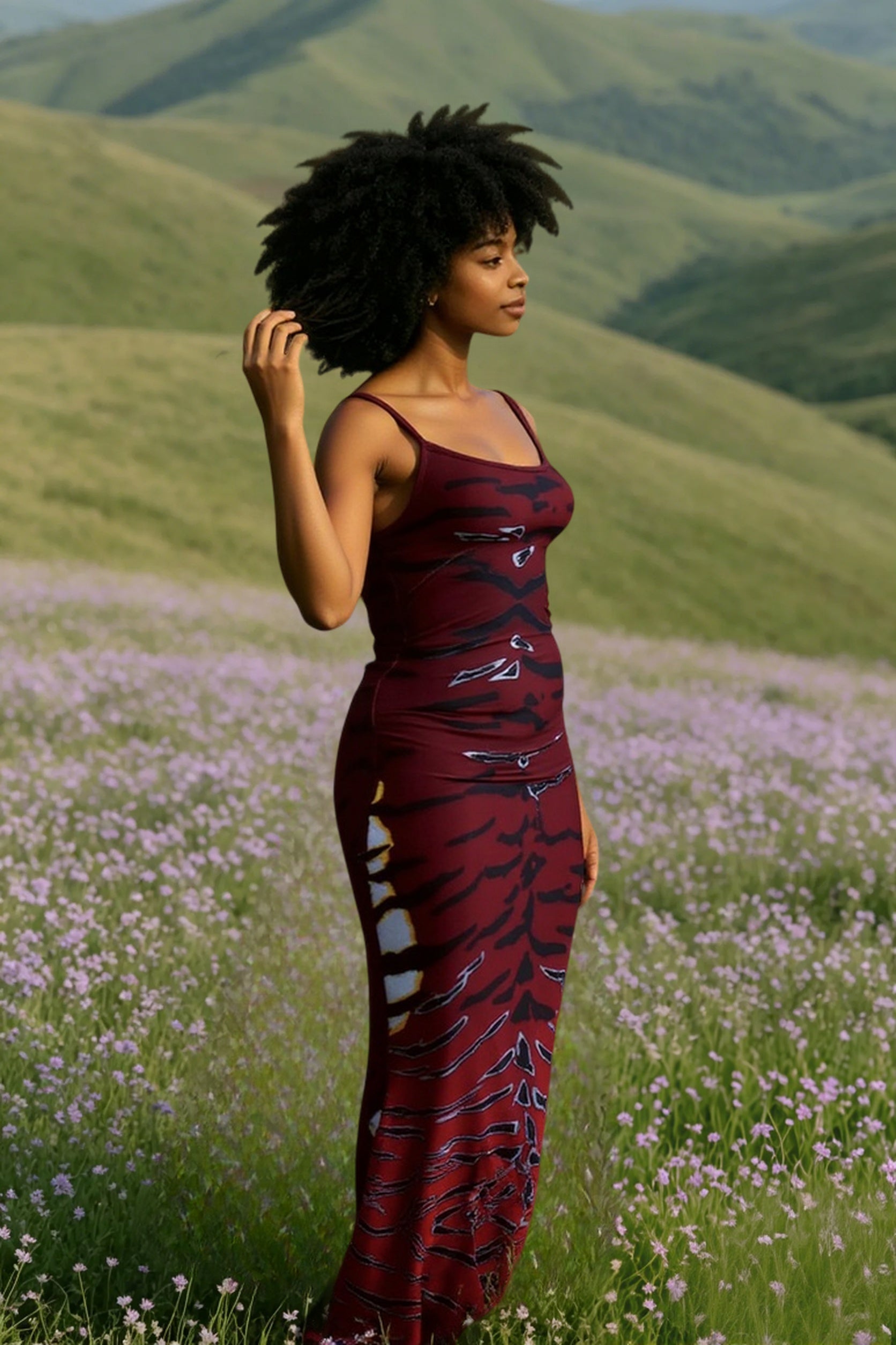 Flirty Bodycon Slip Dress Secondary image