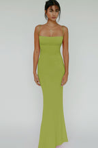 Sultry Solid Slip Dress