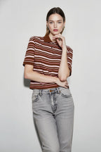 Vintage Stripe Relaxed T-shirts