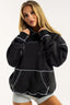 Colorblock Hooded Sweatshirt Hoodie
