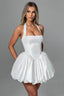 Halter Bow Puff Birthday Dress