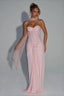 Deep Plunge Bodycon Mermaid Gown Prom Dress