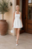 Sexy Halter Solid Dress