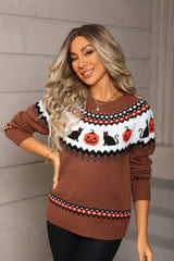 Halloween Knit Sweater