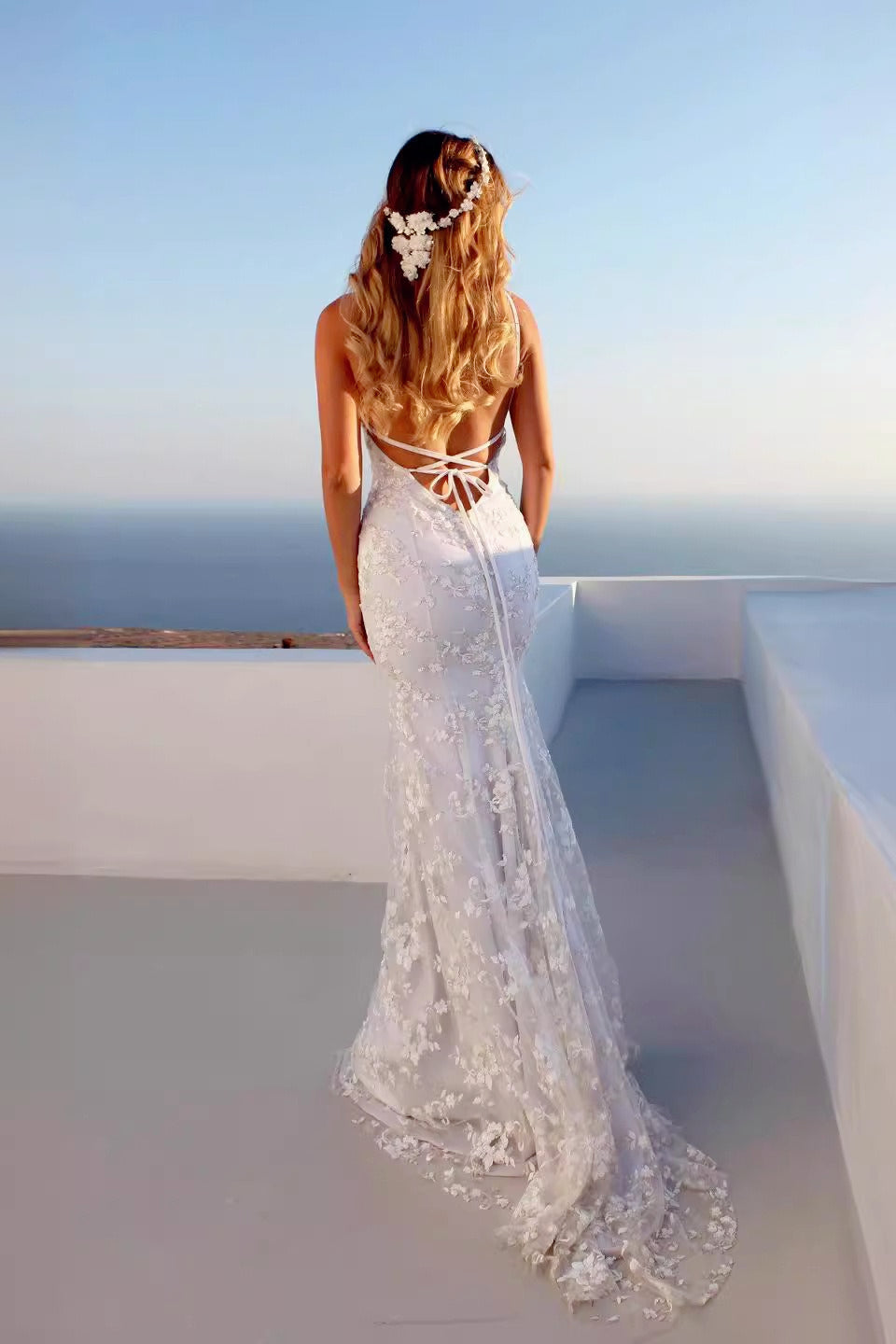 Elegant V Neck Slip Dress Secondary image