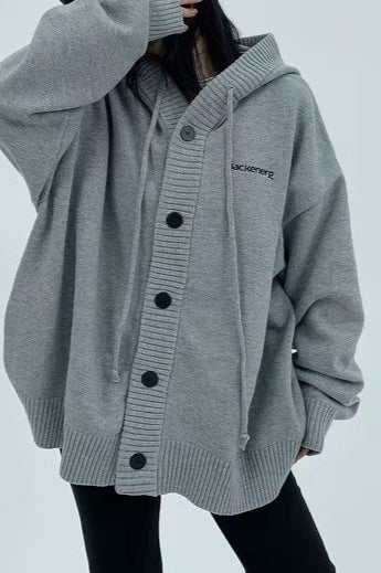 Loose Fit Drawstring Sweater Secondary image
