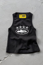 High Street Casual Sleeveless Tank Top