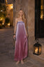 Tube Top Pleated Mermaid Maxi Dress