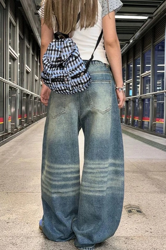 Cartoon Graffiti Baggy Jeans Secondary image