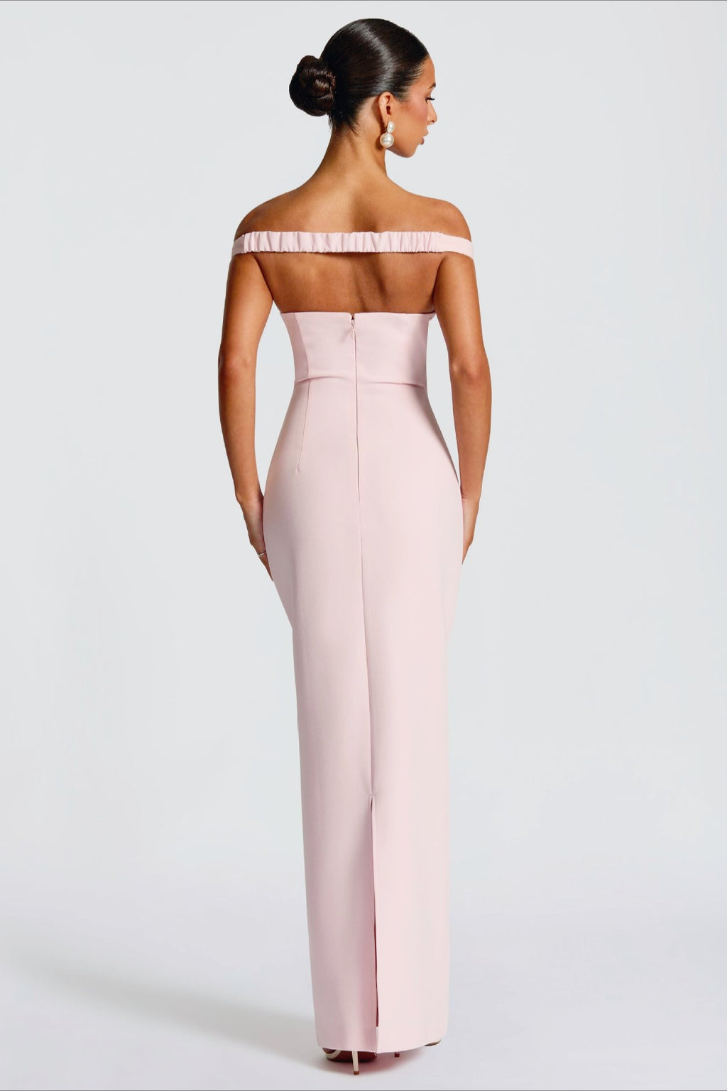 Stretch Off-Shoulder Bodycon Birthday Dress