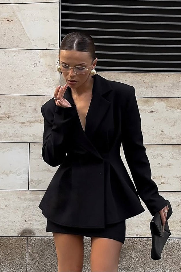 Elevated Waist Defined Blazer Main image