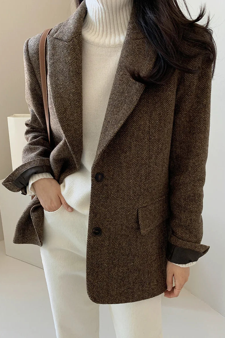Versatile Wool Casual Blazer Secondary image