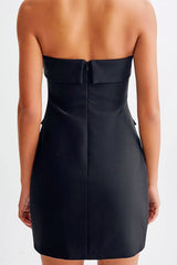Bodycon Strapless Birthday Dress