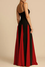 Elegant Panelled Slip Party Dress