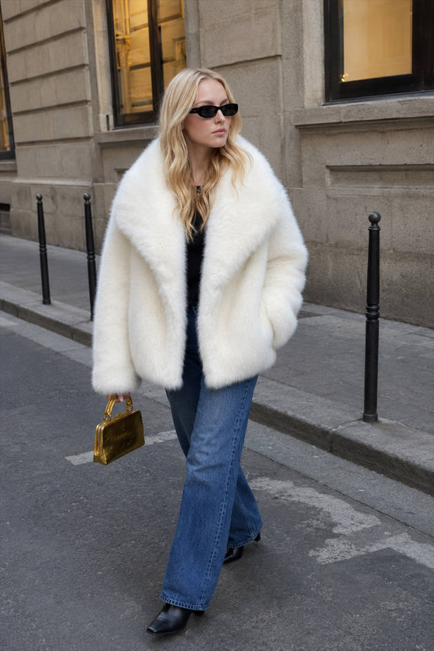 Thickened Faux Fur Winter Coat Secondary image