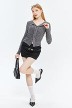 Single Breasted Knit Cardigan