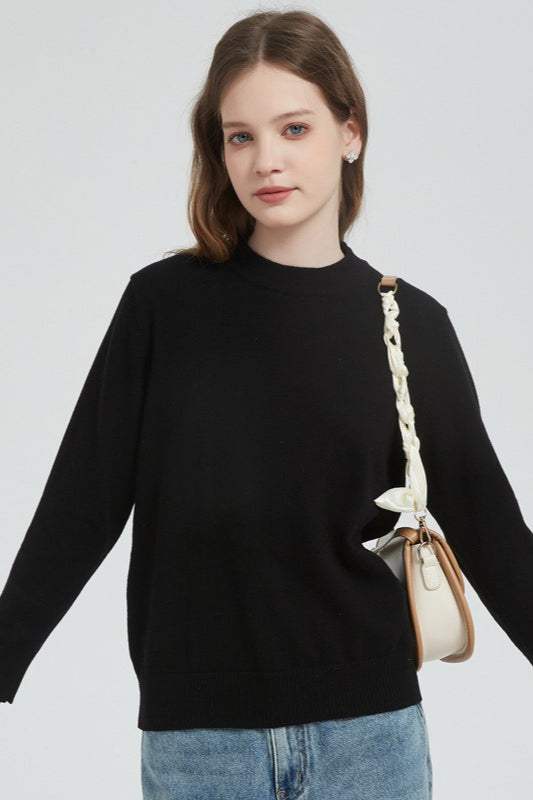 Cotton Solid Shell Knit Top Main image