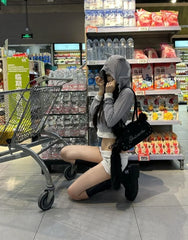 Striped Crop Zipper Hoodie