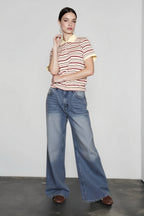 Vintage Stripe Relaxed T-shirts