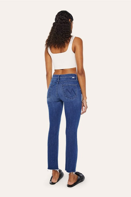 High Waist Cropped Straight Jeans Secondary image