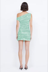 Trendy Off Shoulder  Sequin Dress
