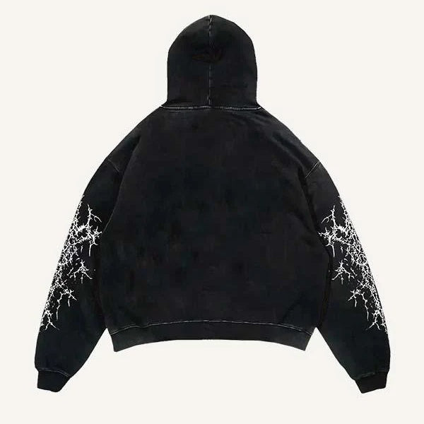 Graphic Print Oversized Hoodie Secondary image