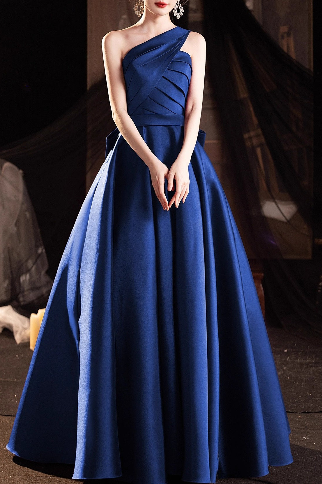 Elegant Floor Length Performance Gown Prom Dress Main image
