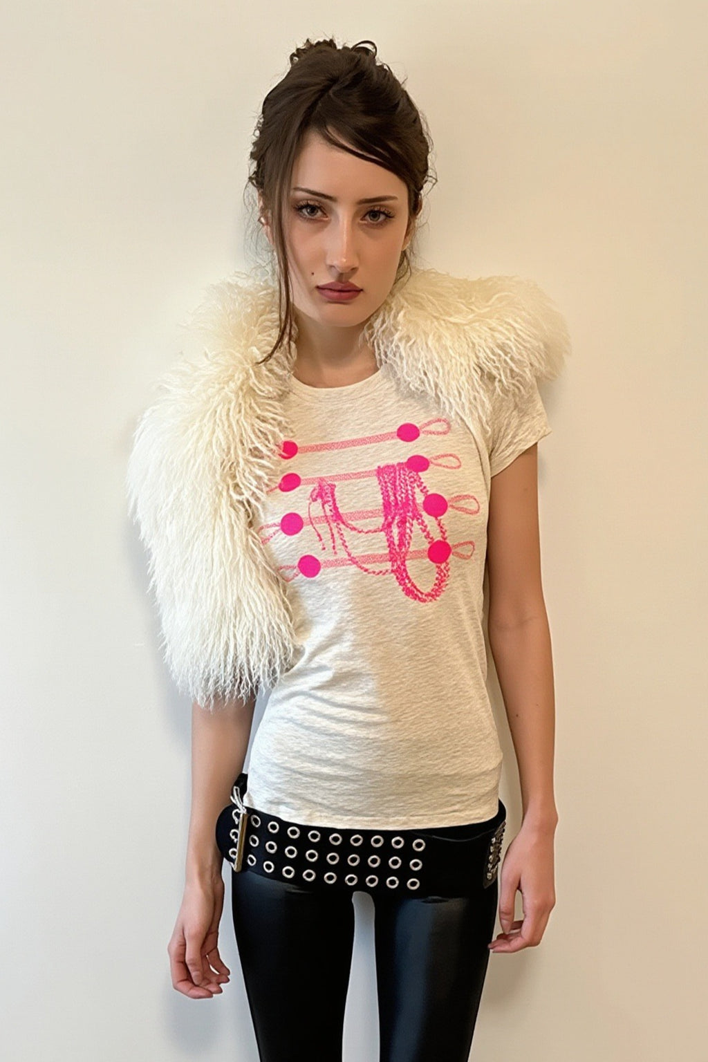 Y2K Graphic Fitted Short Sleeve T-Shirt