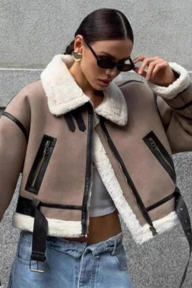 Versatile Cropped Chic Jacket Secondary image