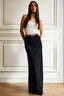 Satin High Waist Mermaid Maxi Skirt