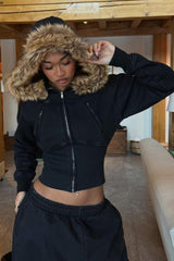 Street Style Tailored Waist Jacket