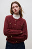 Blend Round Neck Knit Cardigan