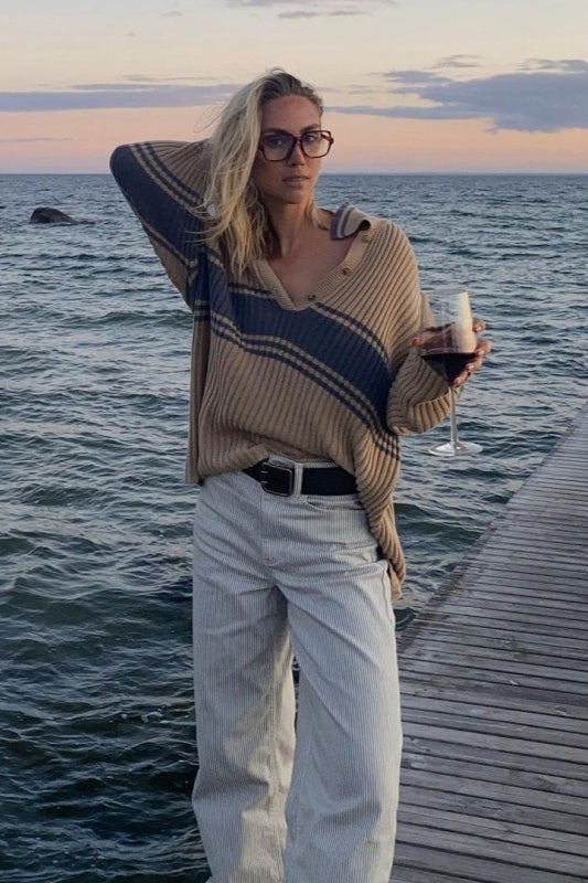 Vintage Relaxed Fit Knit Top Secondary image