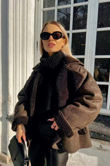 Urban Style Faux Fur Jacket