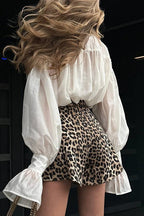 Versatile Long Sleeve Collar Blouse