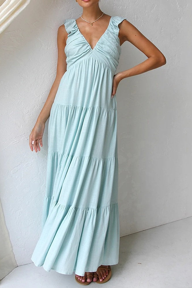 Elegant Off The Shoulder Lace Bohemian Boho Dress