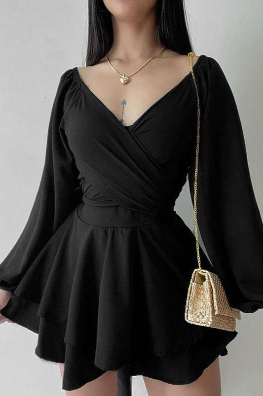 Elegant Minimalist Slim Fit Cocktail Dress Main image