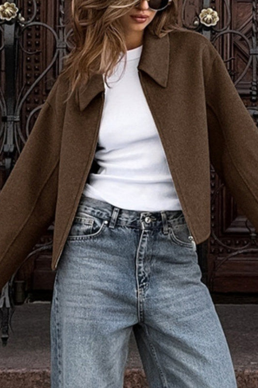 Classic Short Lapel Casual Jacket Secondary image