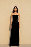 Off Shoulder Hollow Bow Mermaid Bandage Formal Dress
